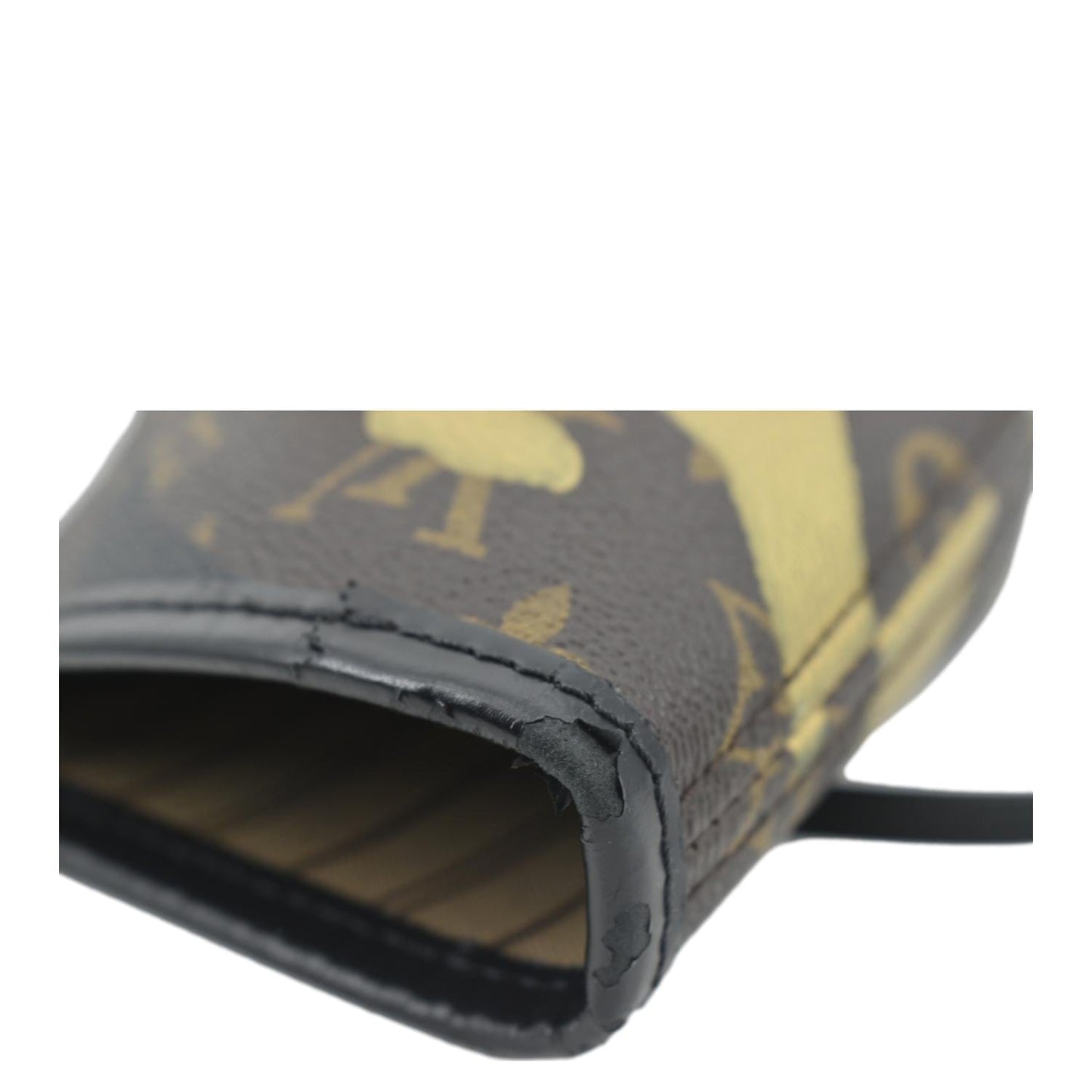 LOUIS VUITTON X LOL Neverfull MM Monogram Canvas Tote Bag Brown