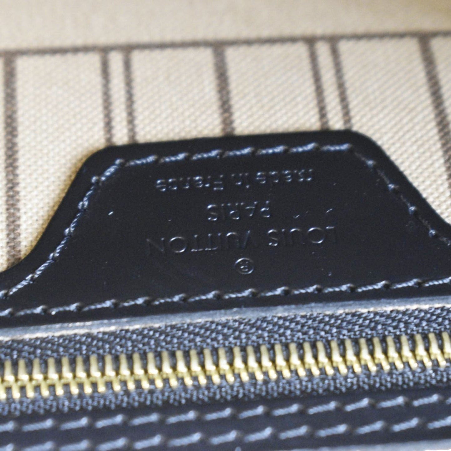 LOUIS VUITTON X LOL Neverfull MM Monogram Canvas Tote Bag Brown