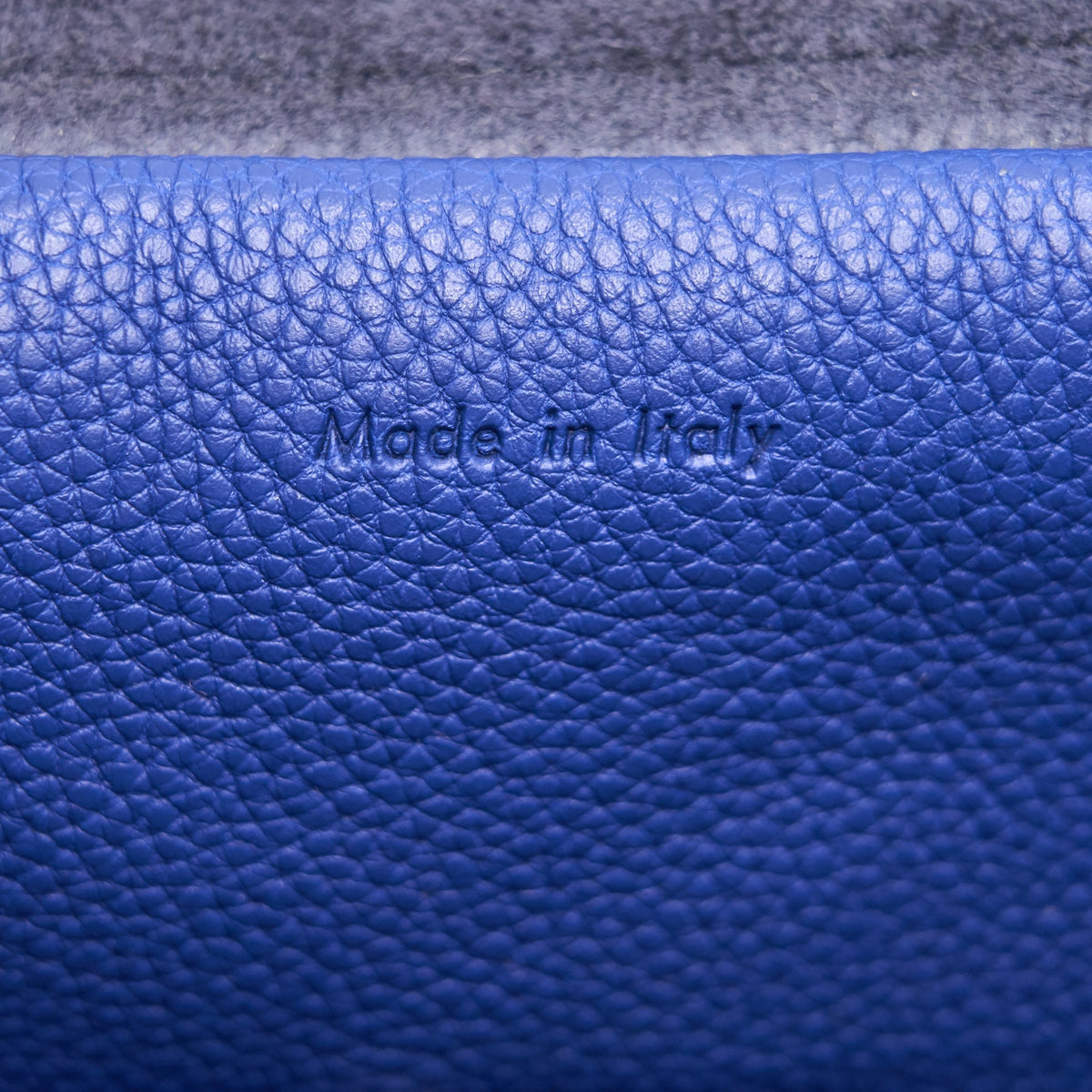 CELINE MINI BELT BAG IN BLUE