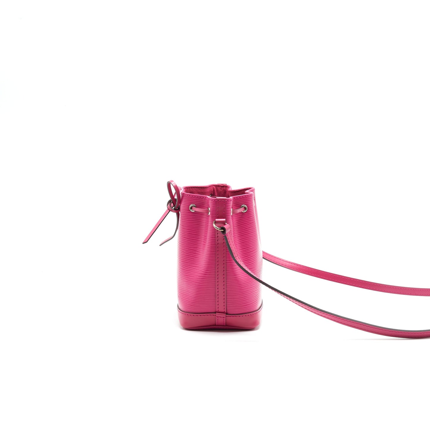 Louis Vuitton Nano Noe Epi Leather Rose pink