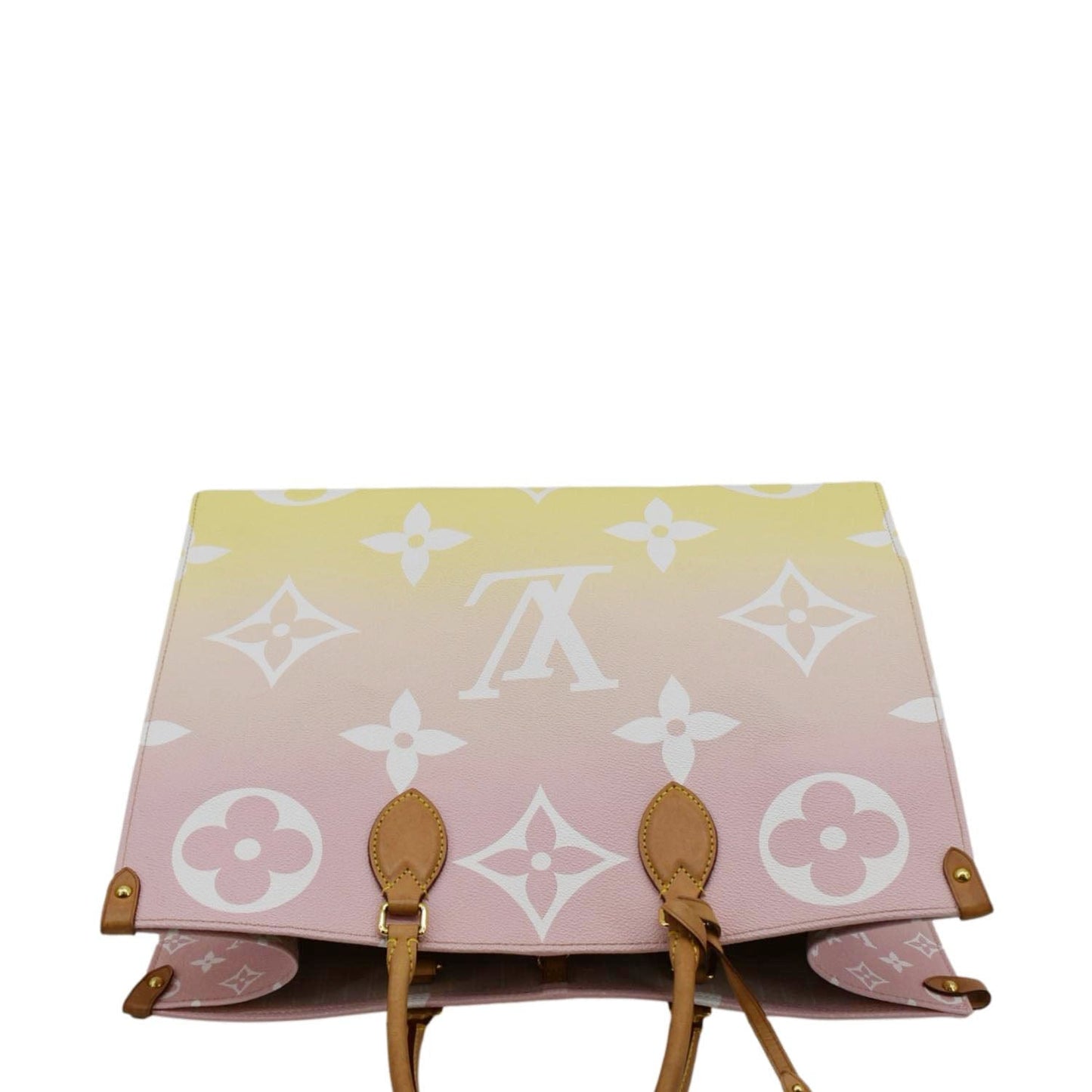 LOUIS VUITTON Pool Onthego GM Monogram Canvas Tote Bag Pink