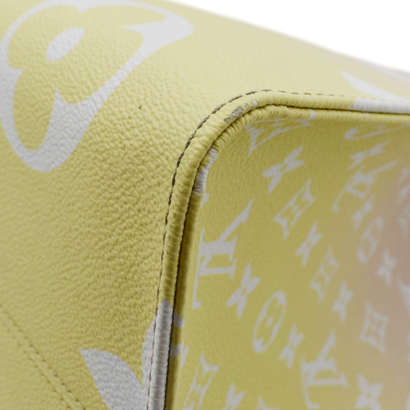 LOUIS VUITTON Pool Onthego GM Monogram Canvas Tote Bag Pink