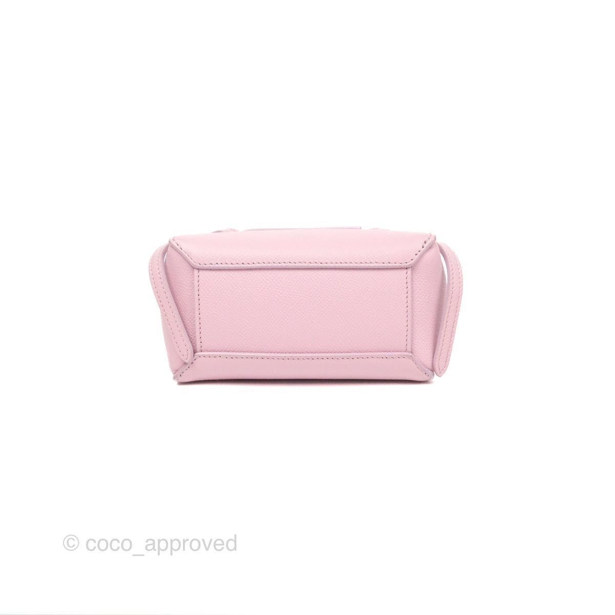 Celine Pico Belt Bag Rose Quartz Grained Calfskin Gold Hardware