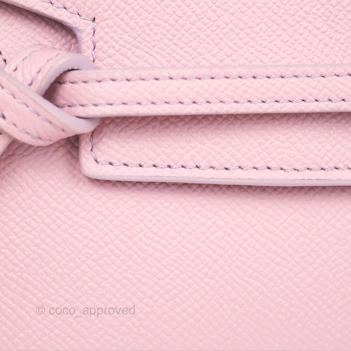 Celine Pico Belt Bag Rose Quartz Grained Calfskin Gold Hardware