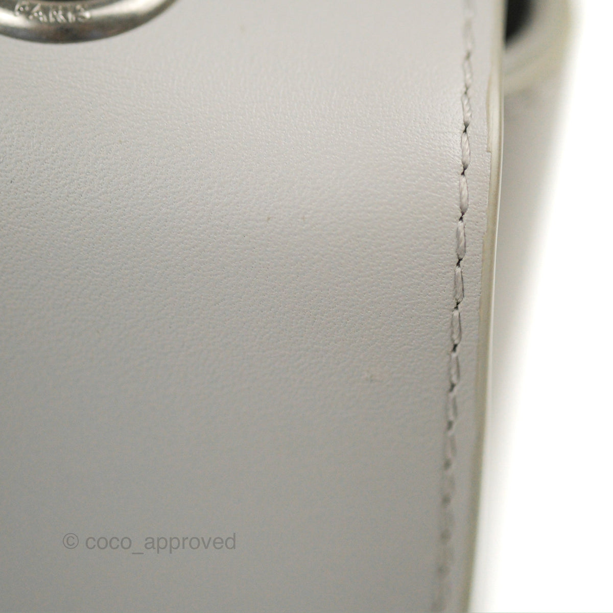 Celine Medium C Bag Light Grey Smooth Calfskin