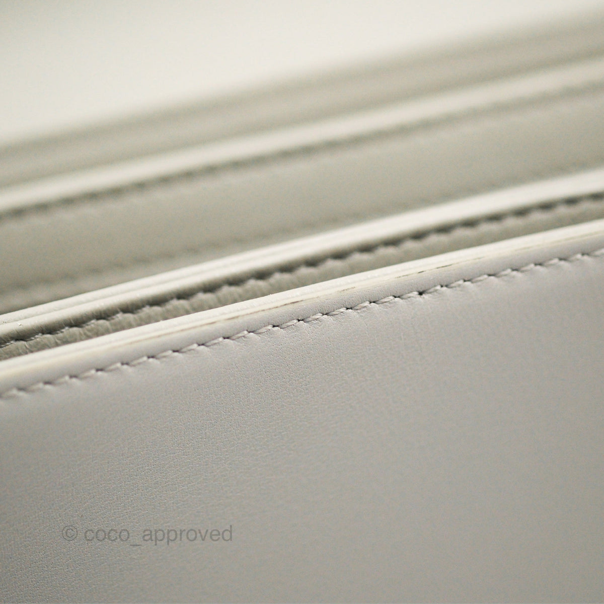 Celine Medium C Bag Light Grey Smooth Calfskin