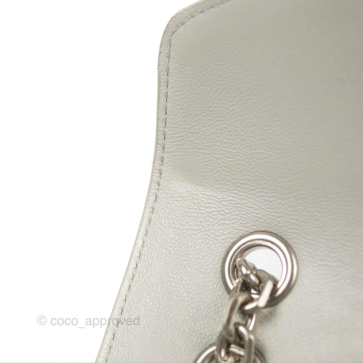 Celine Medium C Bag Light Grey Smooth Calfskin
