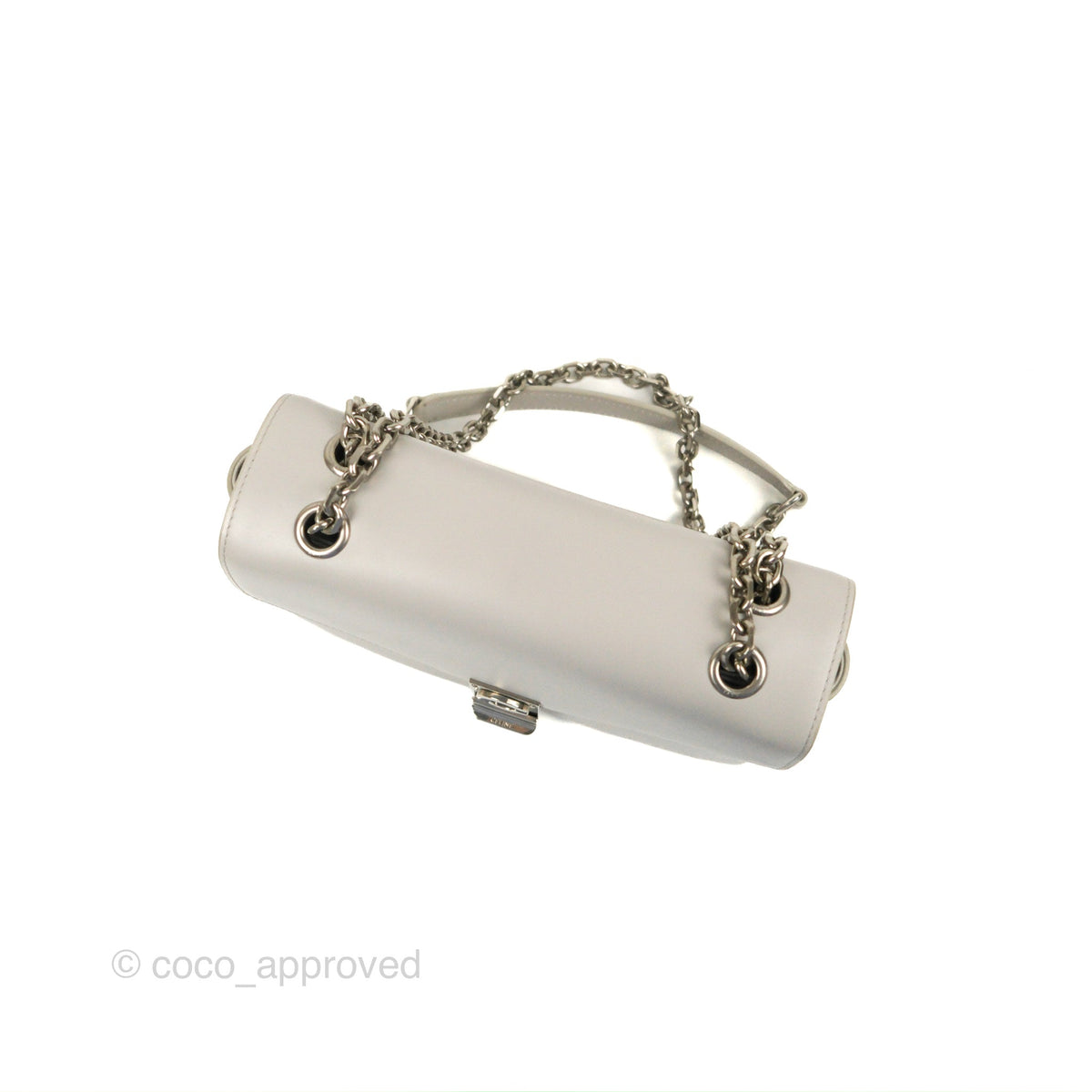 Celine Medium C Bag Light Grey Smooth Calfskin