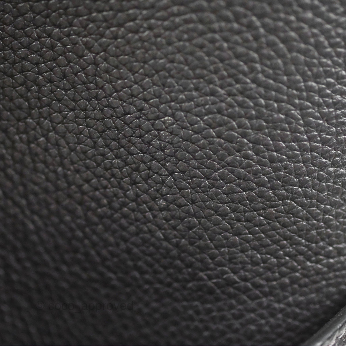 Celine Sangle Bucket Bag Grained Calfskin Dark Grey