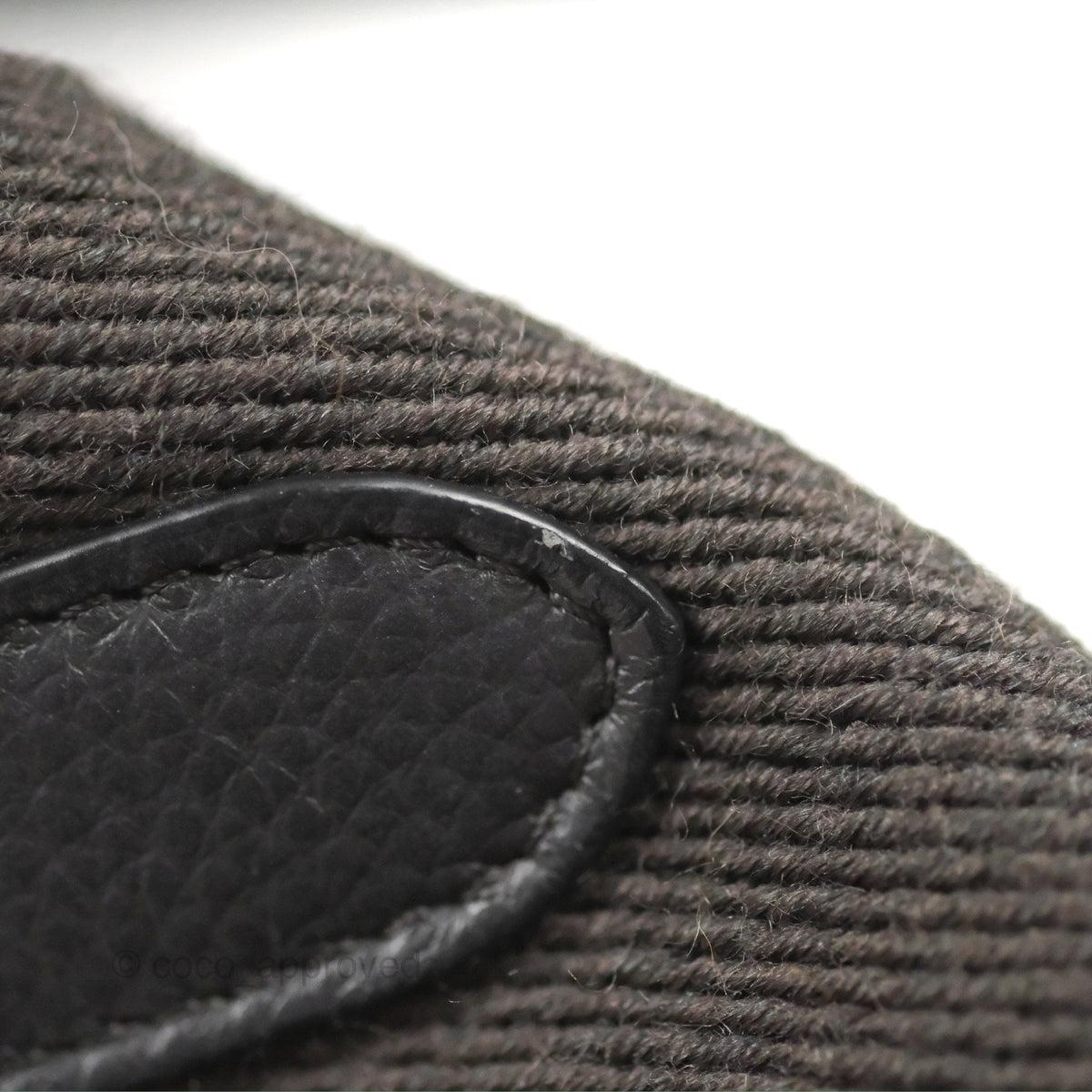 Celine Sangle Bucket Bag Grained Calfskin Dark Grey