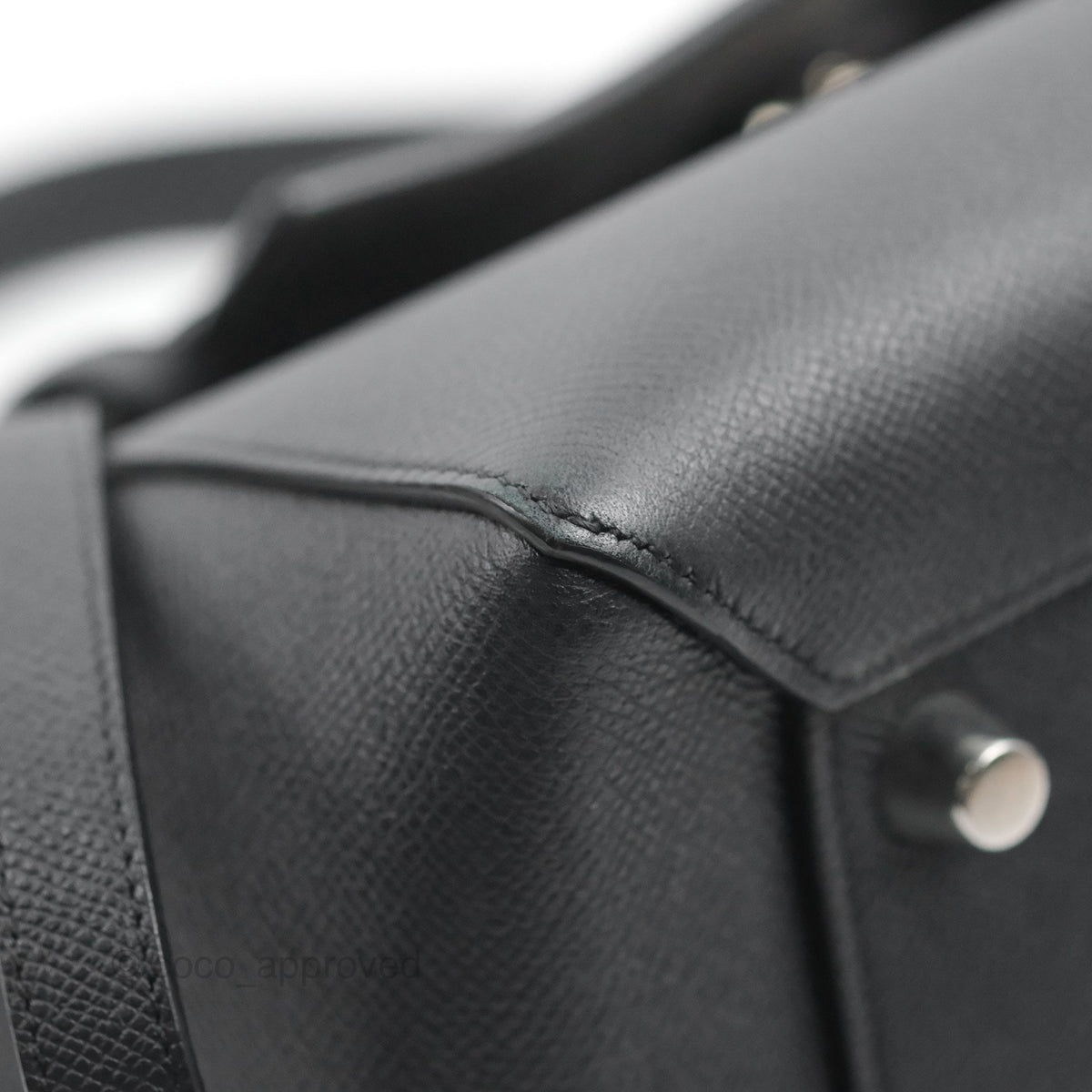 Celine Mini Belt Bag Dark Navy Grained Calfskin Ruthenium Hardware