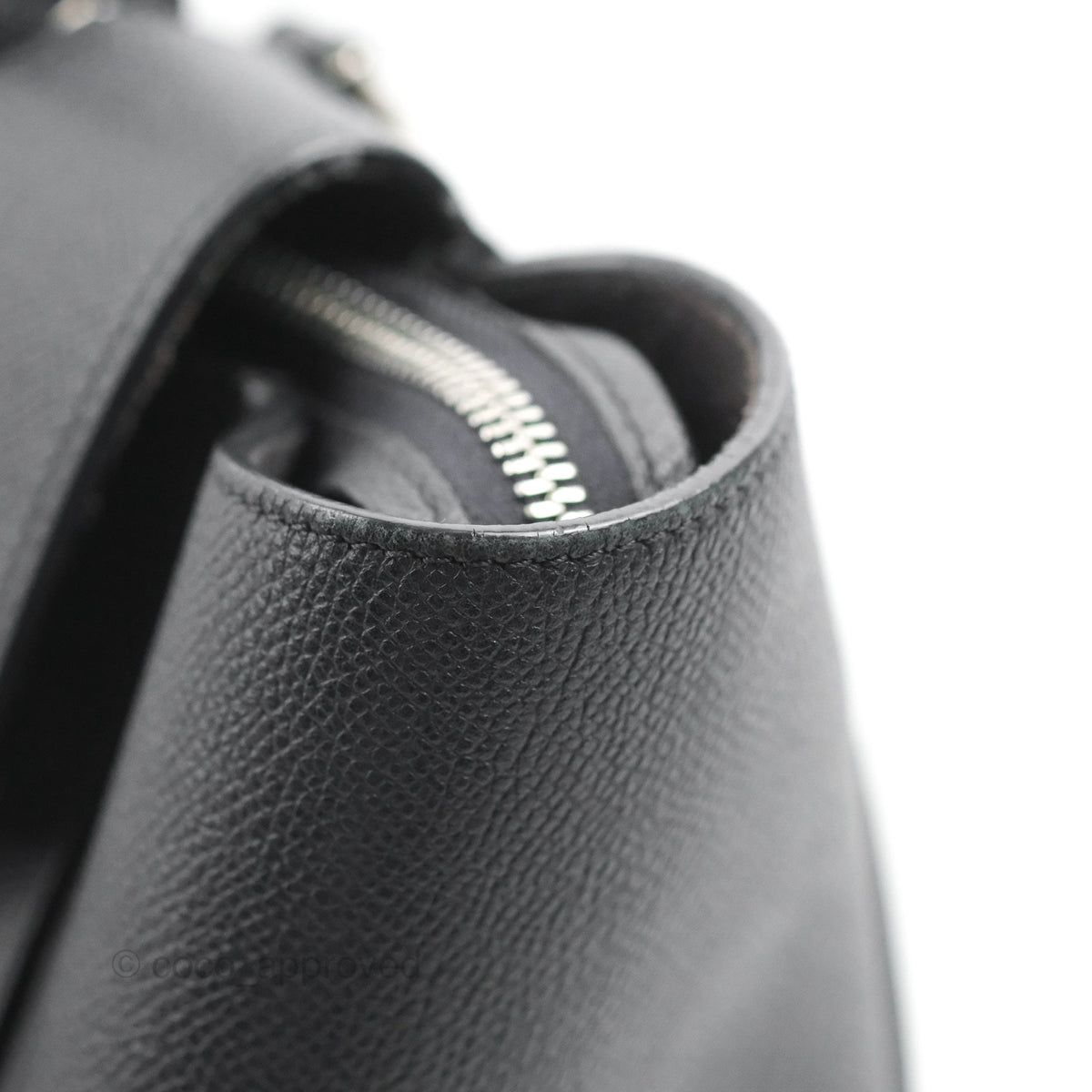 Celine Mini Belt Bag Dark Navy Grained Calfskin Ruthenium Hardware