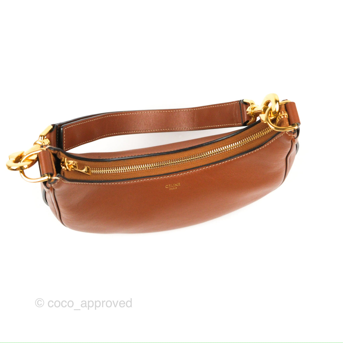 Celine Ava Bag In Smooth Calfskin Tan
