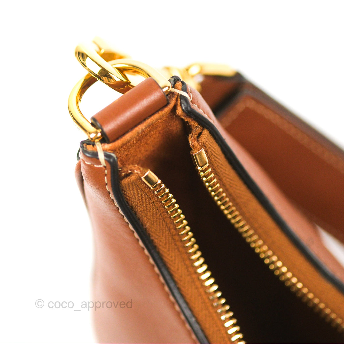 Celine Ava Bag In Smooth Calfskin Tan