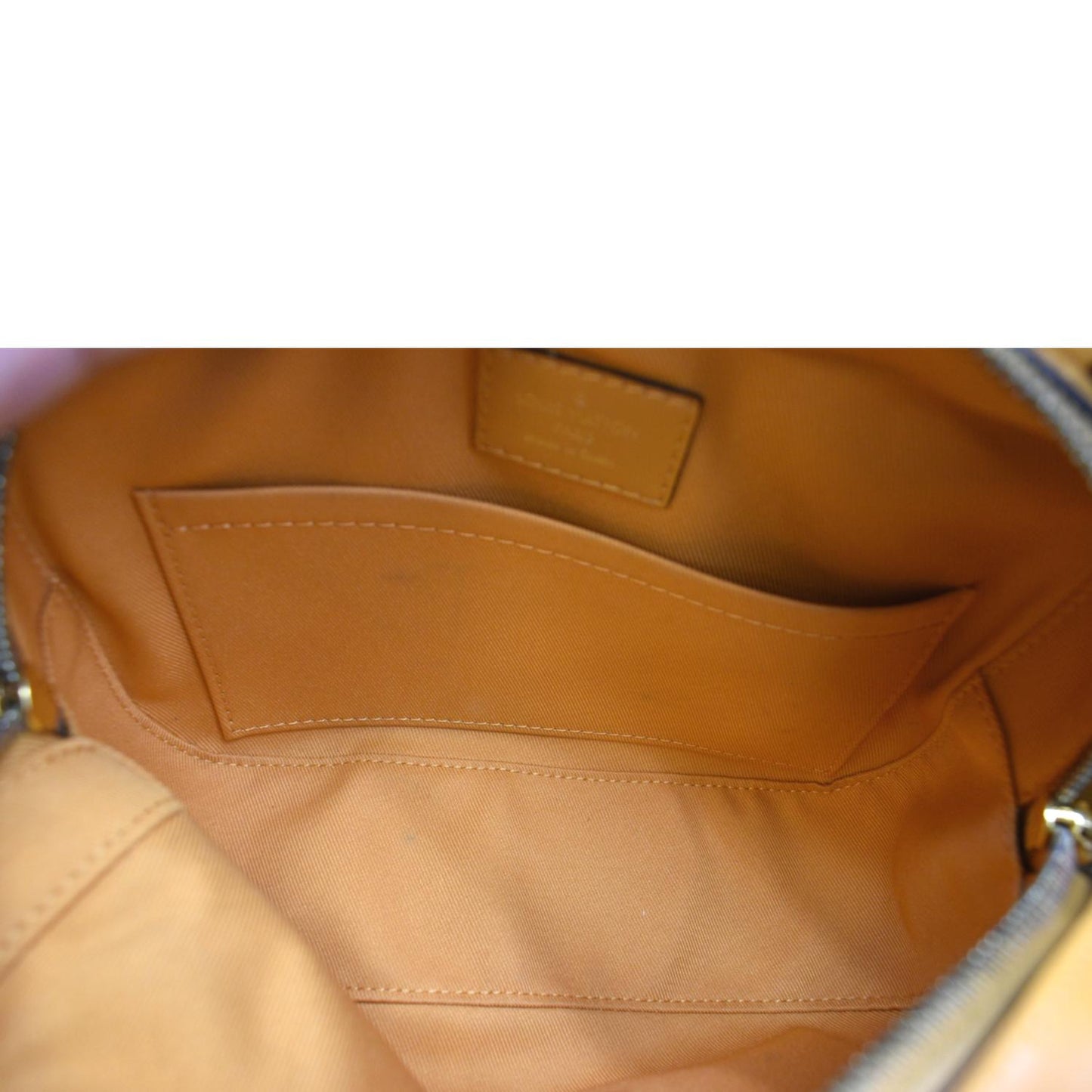 LOUIS VUITTON Santa Monica Demier Ebene Crossbody Bag Brown