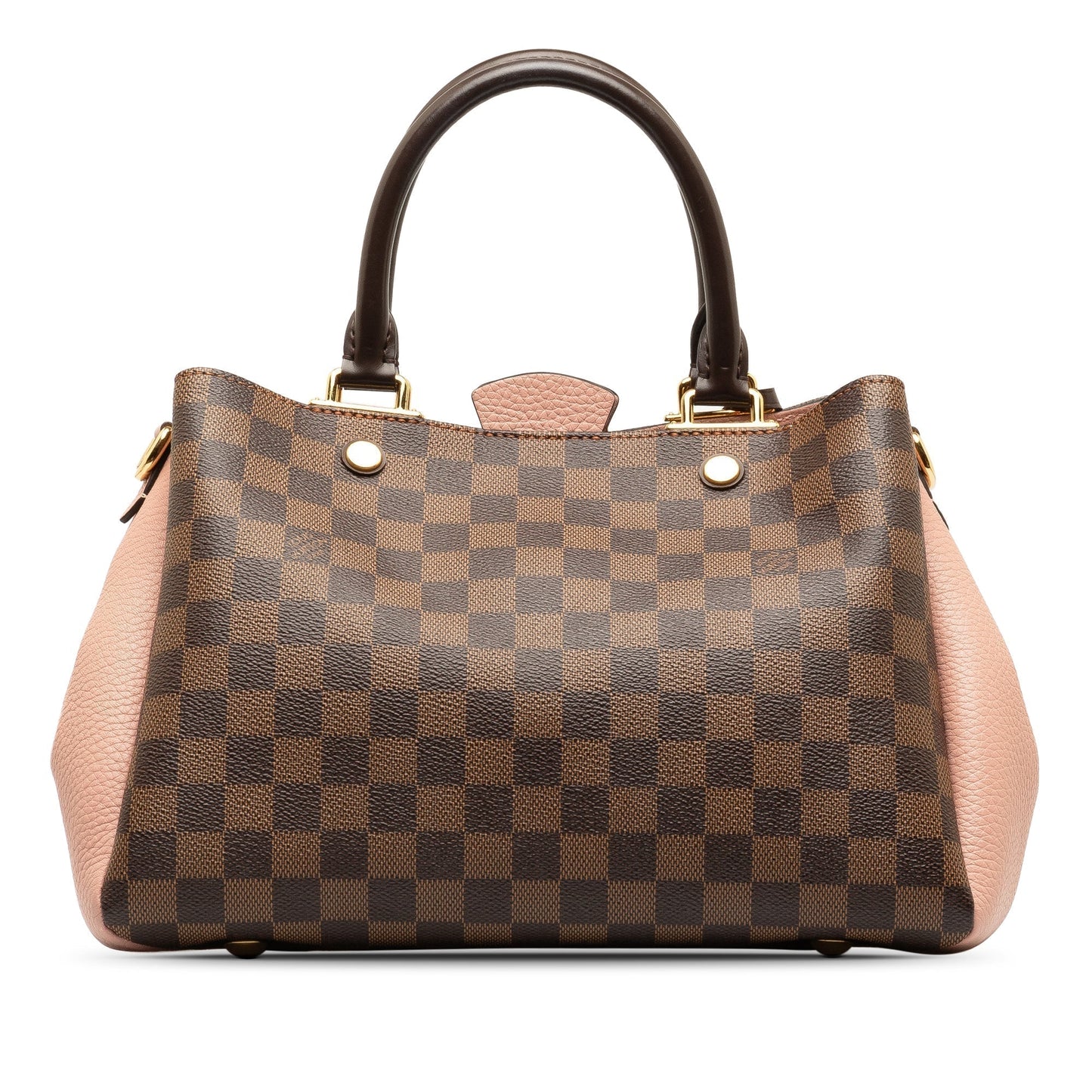 Brown Louis Vuitton Damier Ebene Brittany Satchel