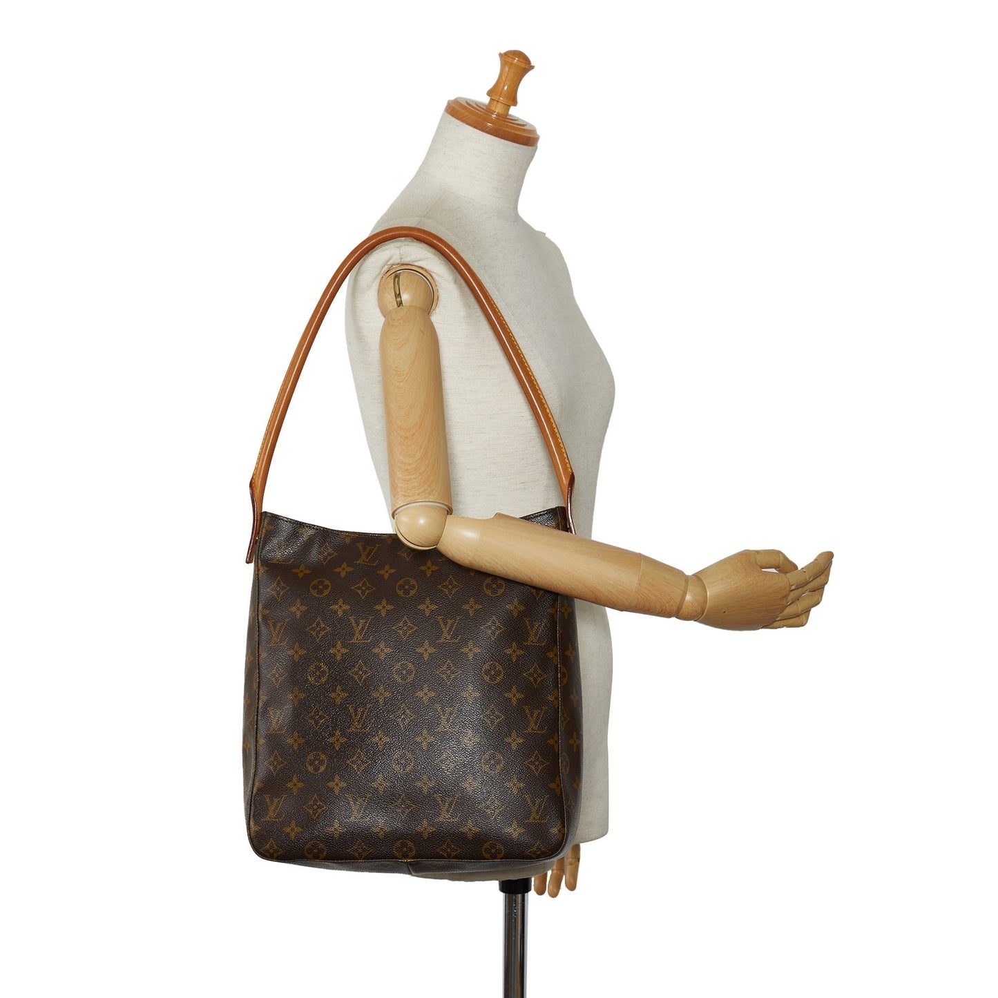 LOUIS VUITTON Monogram Looping GM Shoulder Bag