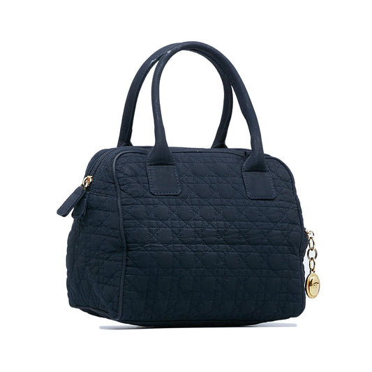 Dior Cannage Nylon Handbag (SHG-tl0AGD)