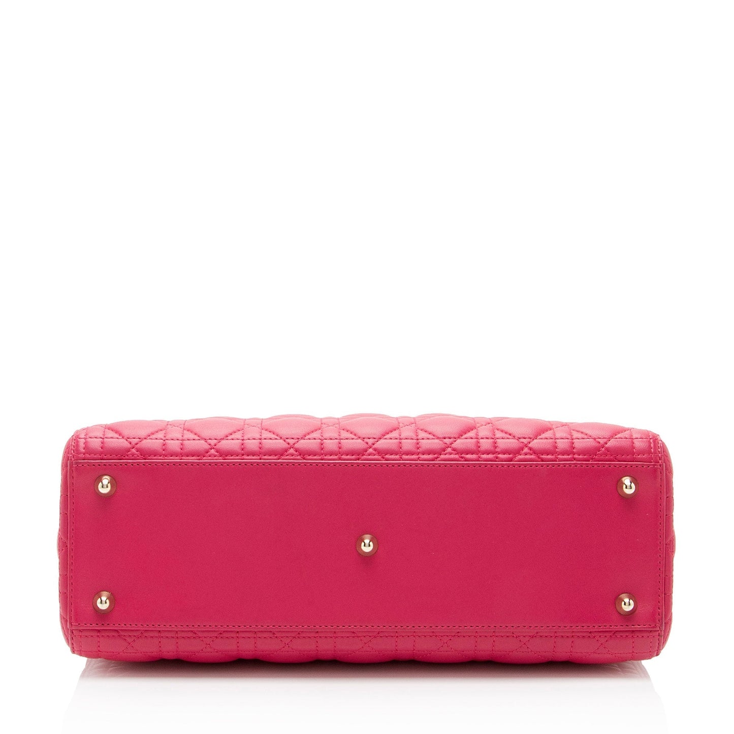 Dior Lambskin Lady Dior Large Tote (SHF-OVsaOG)