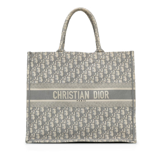 Dior Large Oblique Book Tote (SHG-wQgJxI)