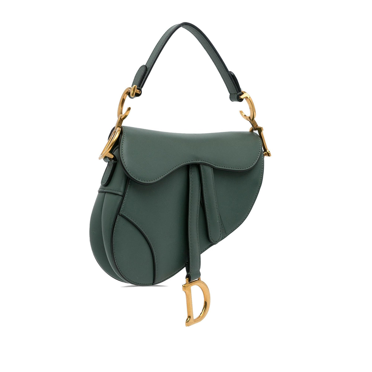 Dior Leather Saddle Bag (SHG-NOA7k1)
