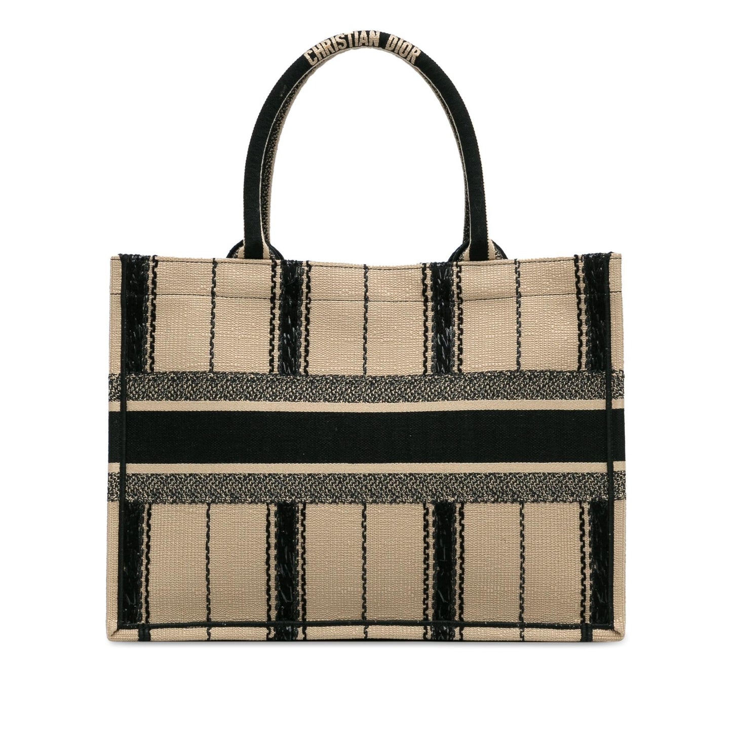 Dior Medium Bayadere Book Tote (SHG-LUu9wh)