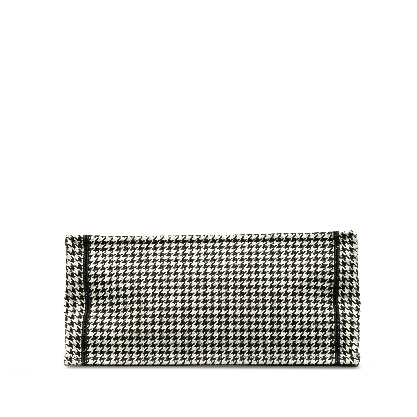 Dior Medium Houndstooth Embroidered Book Tote (SHG-tlTS9H)