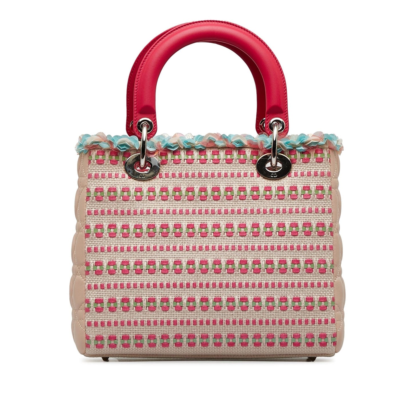 Dior Medium Tweed Lady Dior Satchel (SHG-ZQ8bZF)