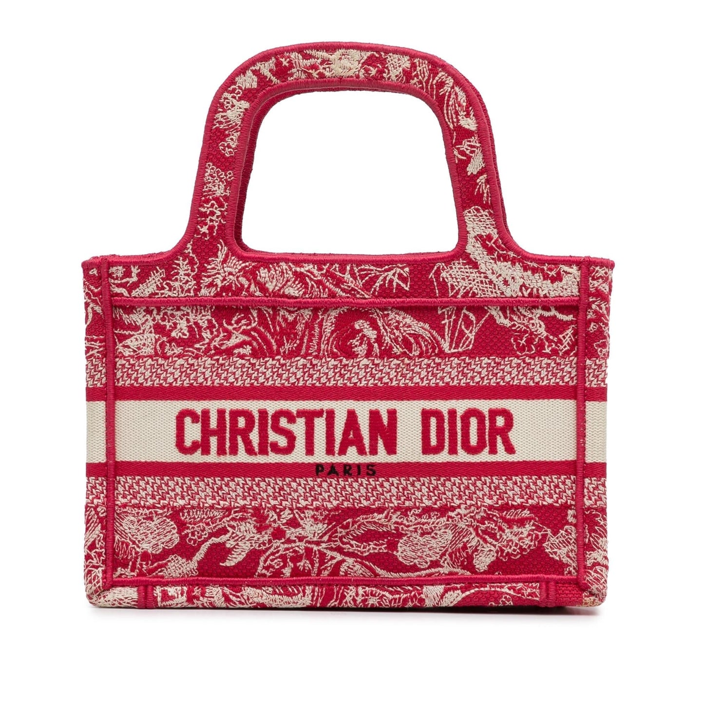 Dior Mini Embroidered Book Tote (SHG-Z9ojZZ)
