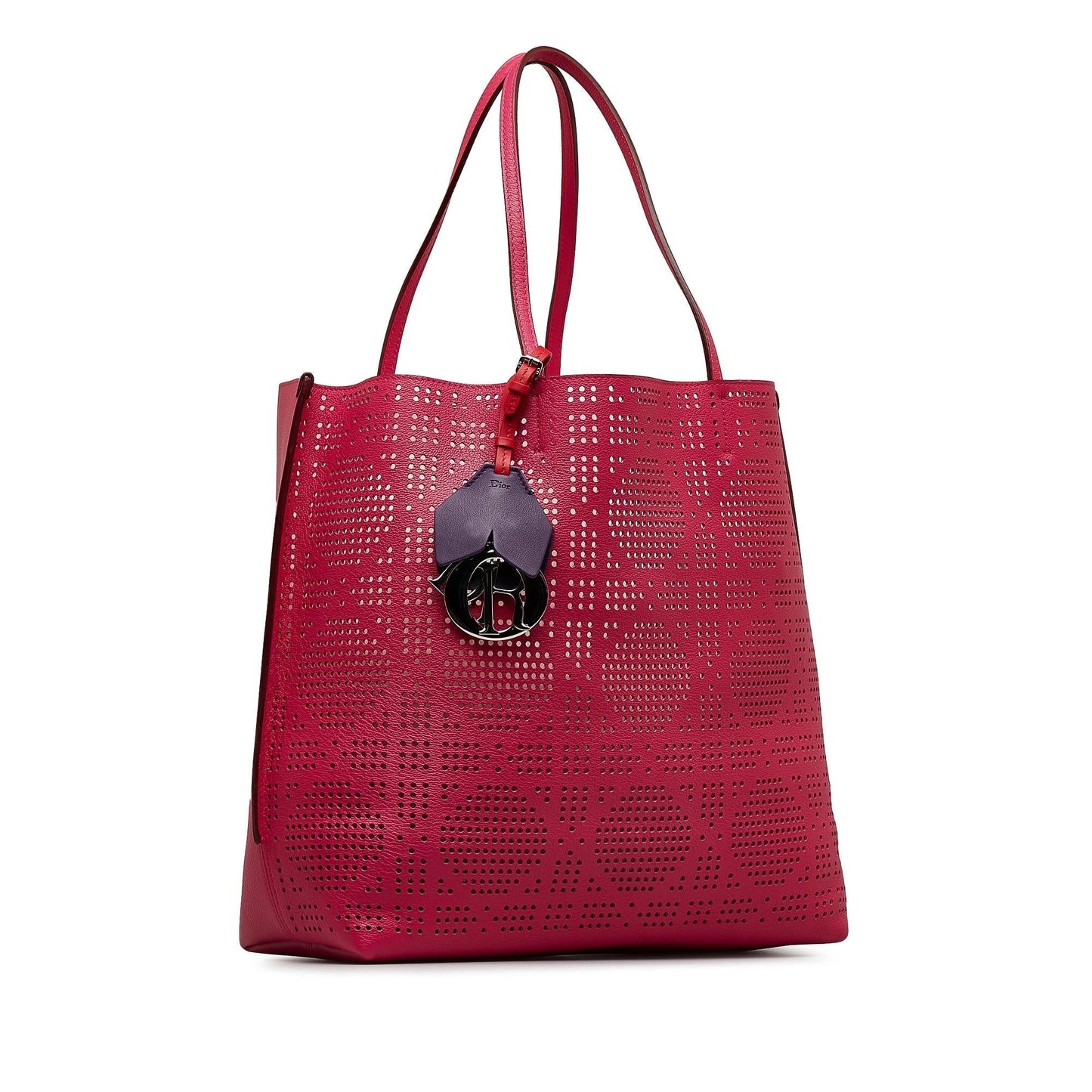 Dior Perforated Cannage Dioriva Tote (SHG-B6R2WX)