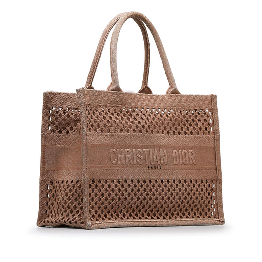 Dior Small Mesh Book Tote (SHG-EdbucE)