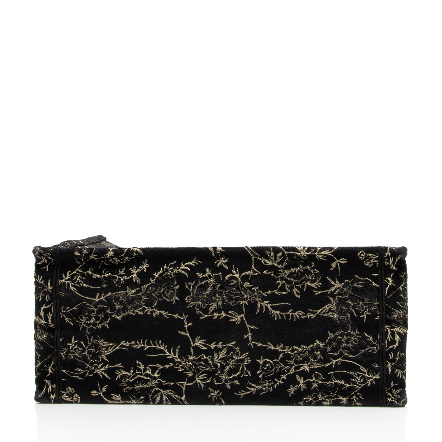 Dior Velvet Jardin d'Hiver Large Book Tote (SHF-6hqWXM)