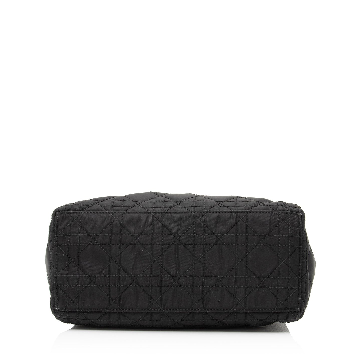 Dior Vintage Nylon Lady Dior Medium Tote (SHF-23881)