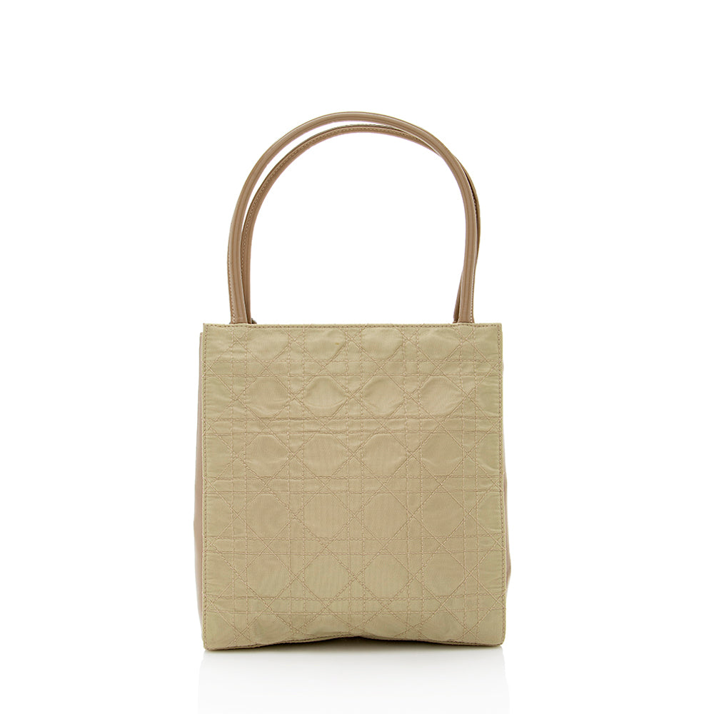 Dior Vintage Satin Mini Tote (SHF-17960)