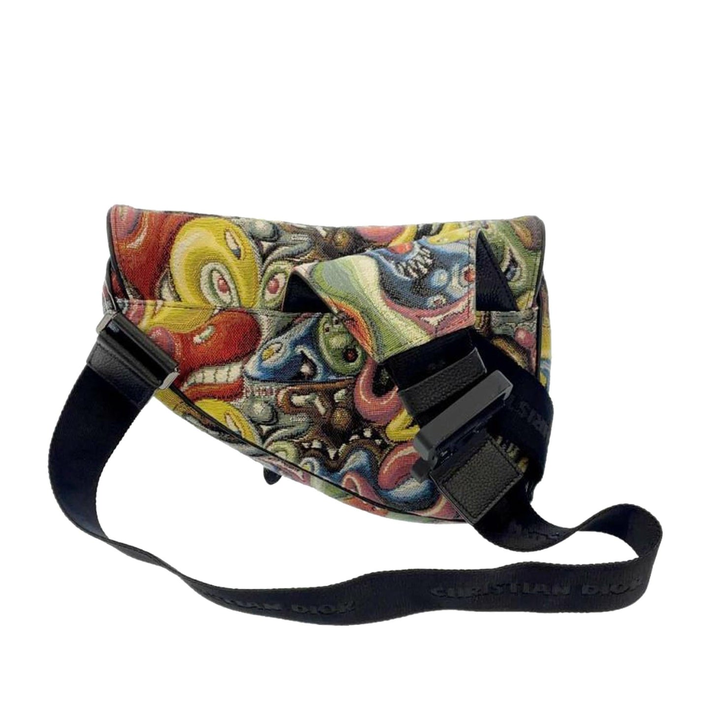 Dior x Kenny Scharf Saddle Crossbody (SHG-Ey7Ge2)