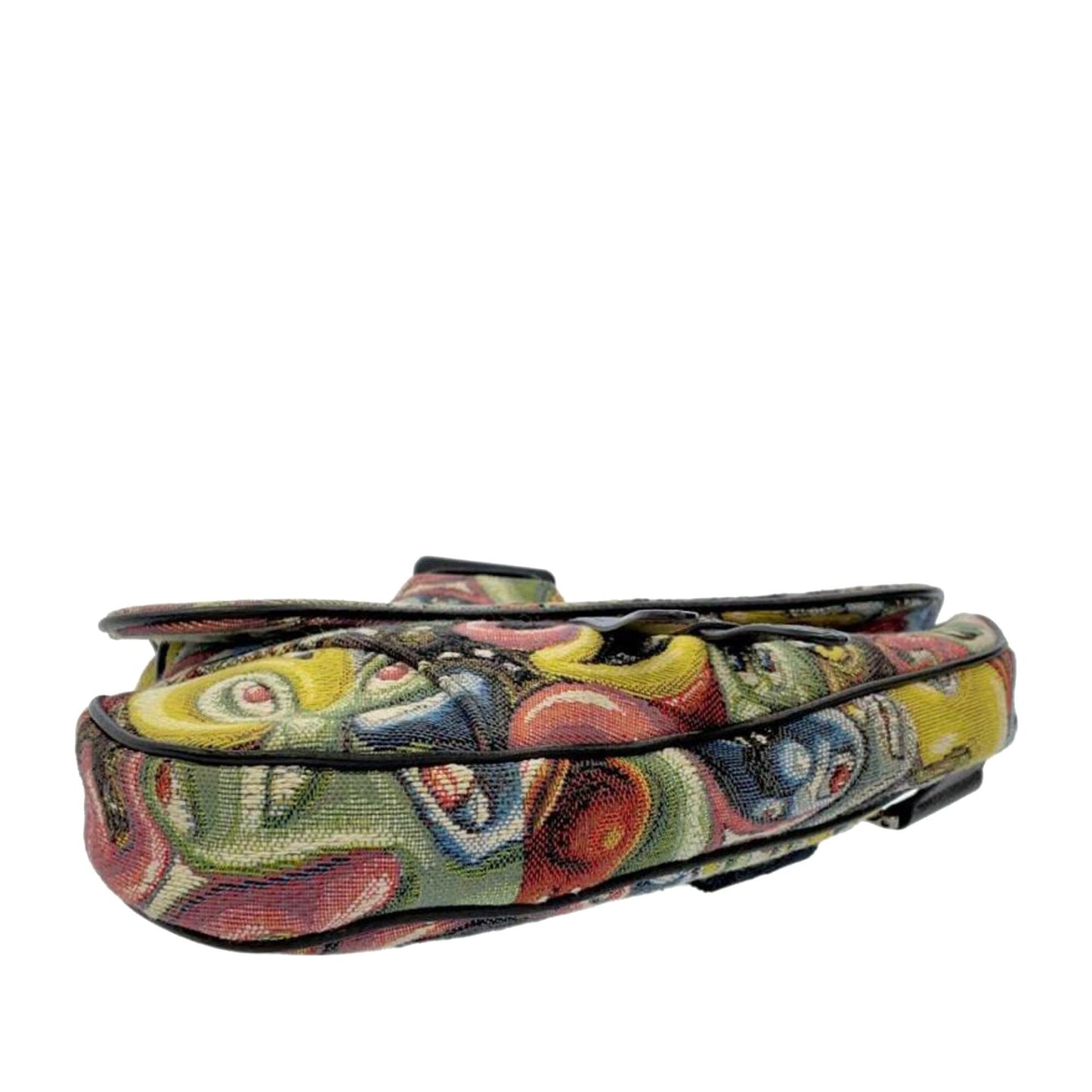 Dior x Kenny Scharf Saddle Crossbody (SHG-Ey7Ge2)