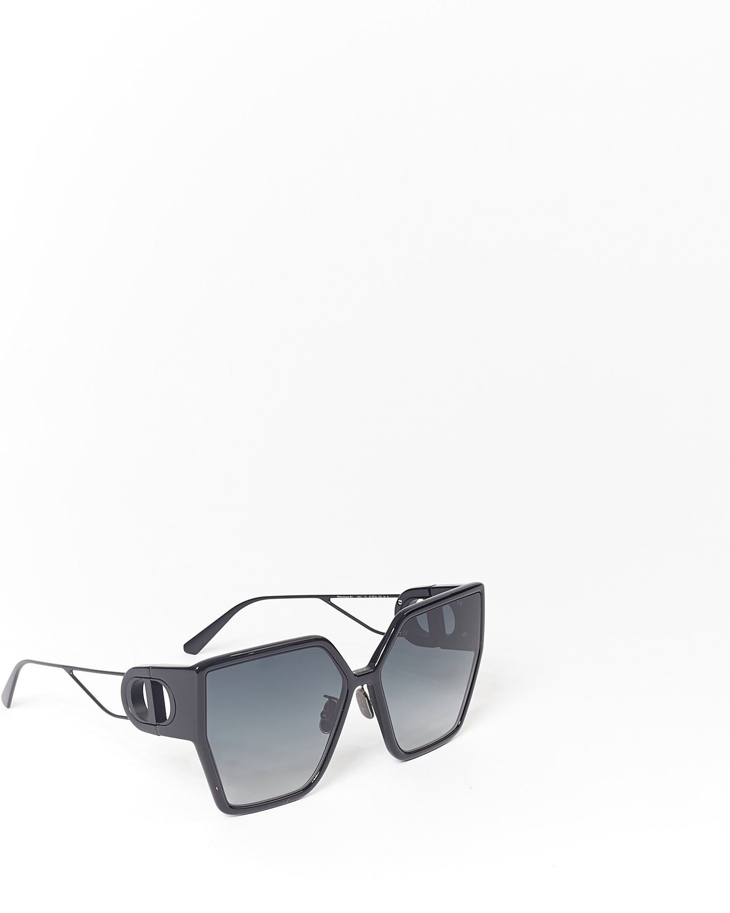 Dior Black CD 30Montaigne Square Sunglasses