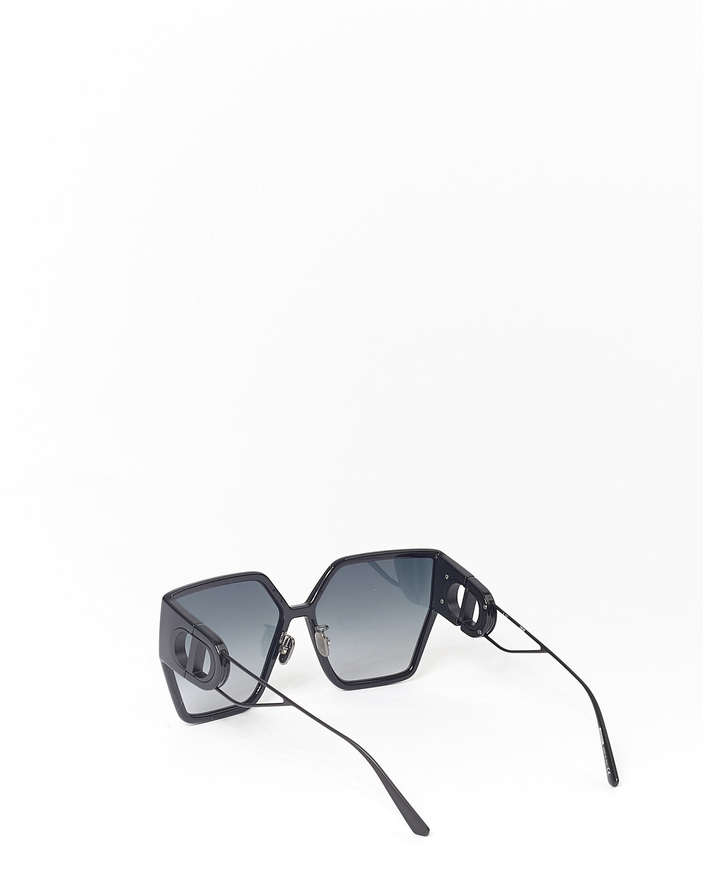 Dior Black CD 30Montaigne Square Sunglasses