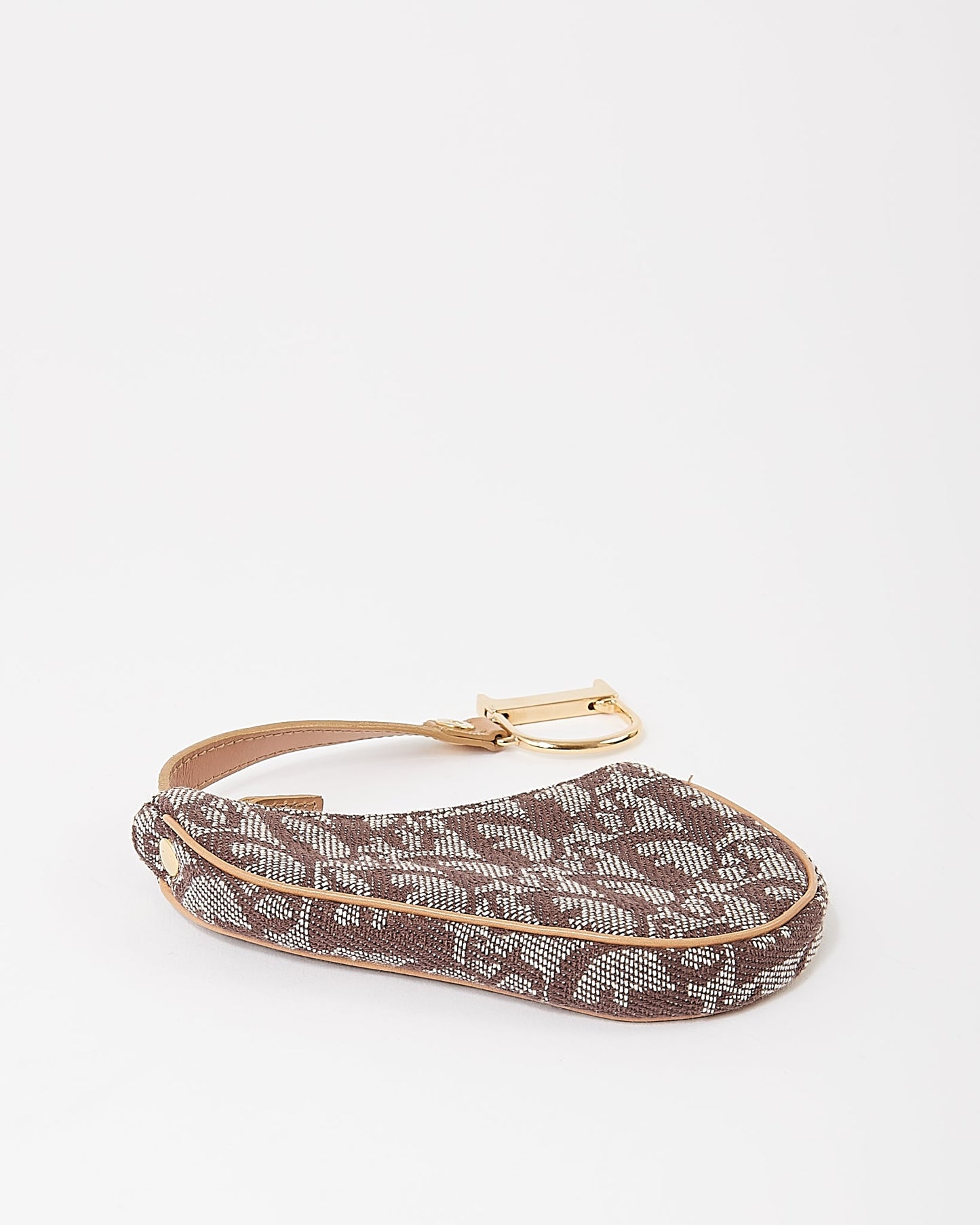Dior Brown Oblique Saddle Multicase Coin Pouch