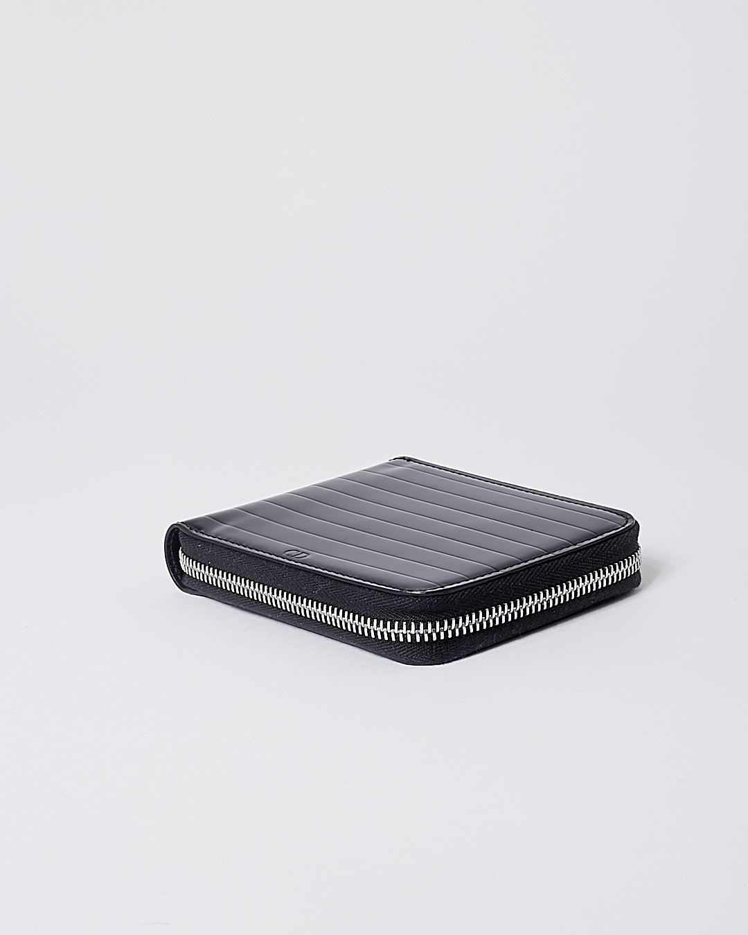 Dior Homme Black Patent Zippy Wallet