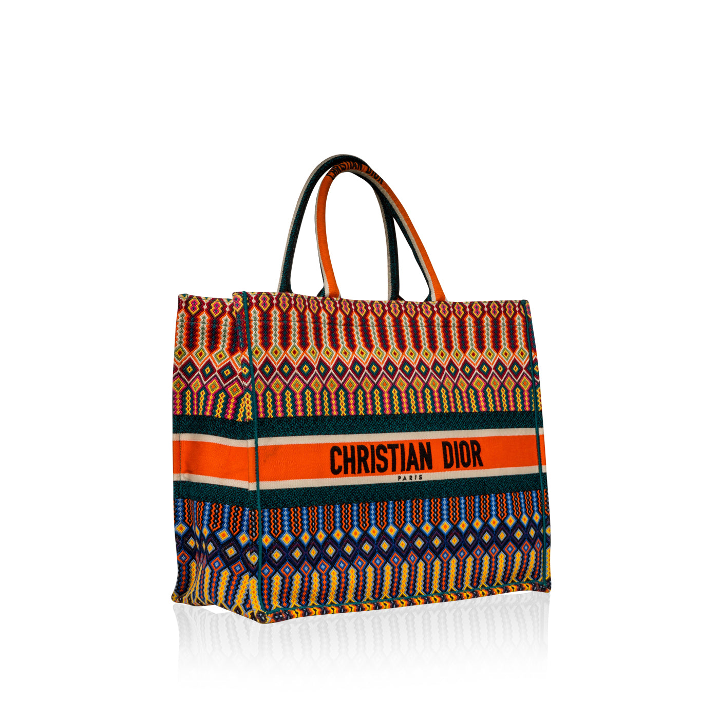 Oblique Canvas Book Tote