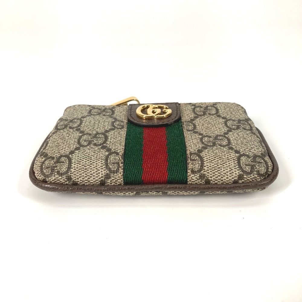 GUCCI Key case Key holder  671722 GG Supreme Canvas beige GG Supreme Ofidia Women Secondhand
