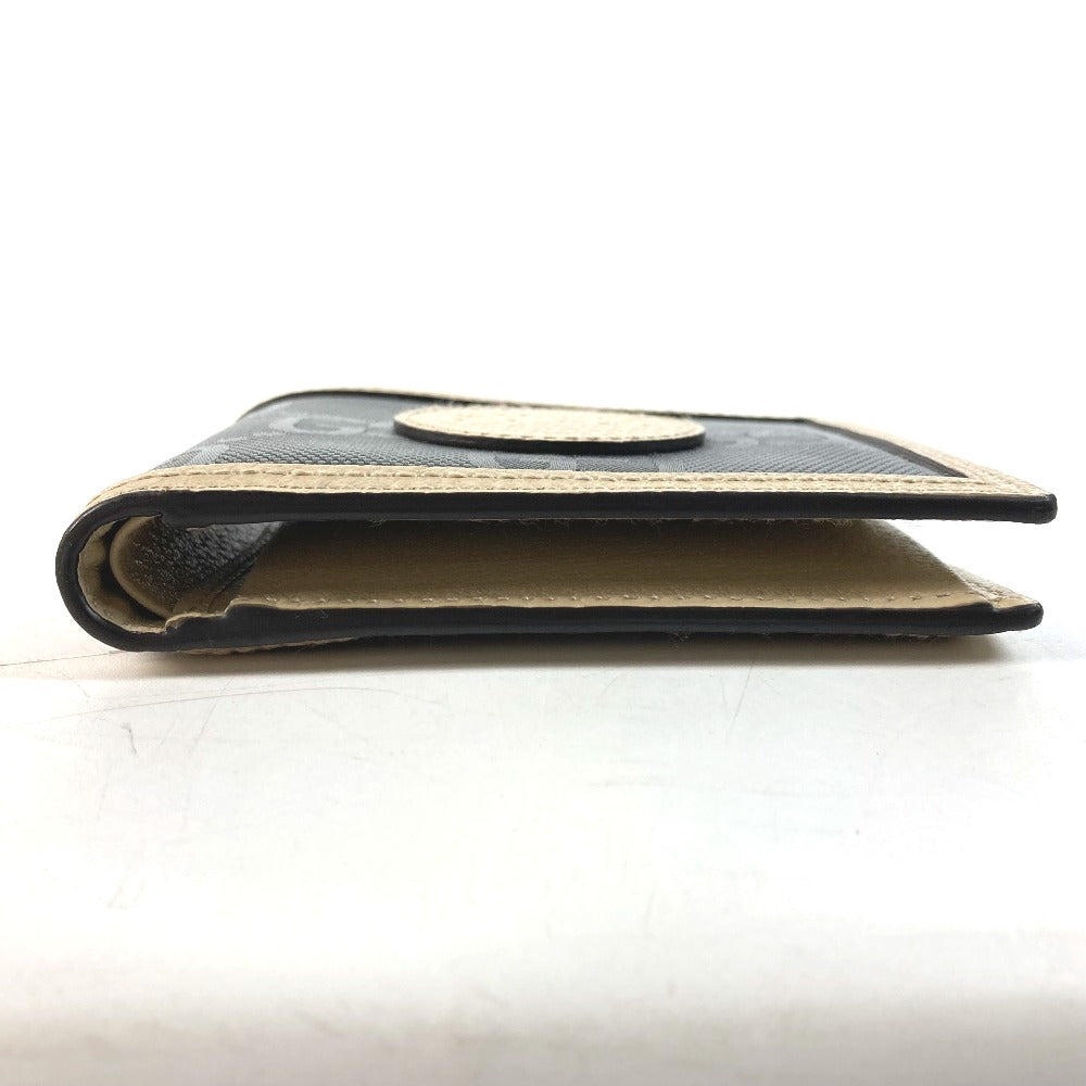 GUCCI Folded wallet 625574 Nylon / leather Black x beige logo Off The Grid Off The Grid mens Used