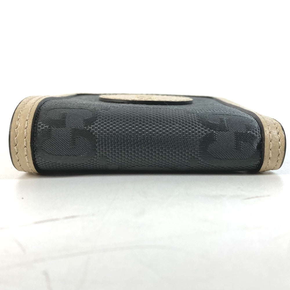 GUCCI Folded wallet 625574 Nylon / leather Black x beige logo Off The Grid Off The Grid mens Used