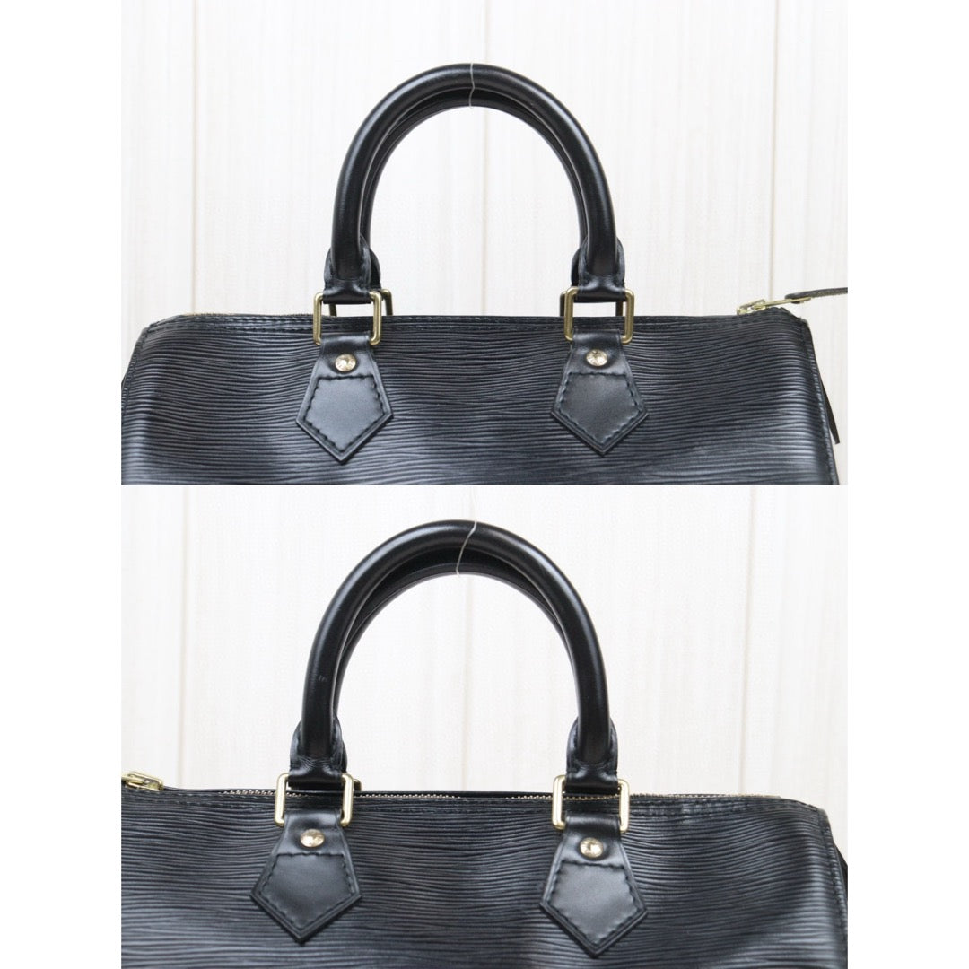 Good ( Rank AB)｜ LV Epi Speedy 25 Hand Bag Black｜25031703
