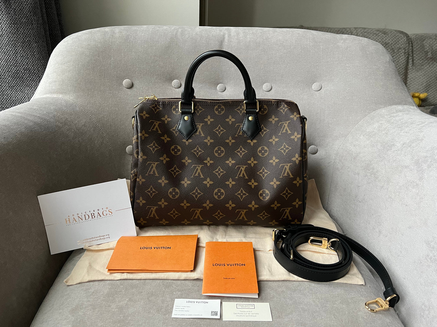 Louis Vuitton My LV World Tour Speedy 30 Bandouliere Monogram (RRP £1740)