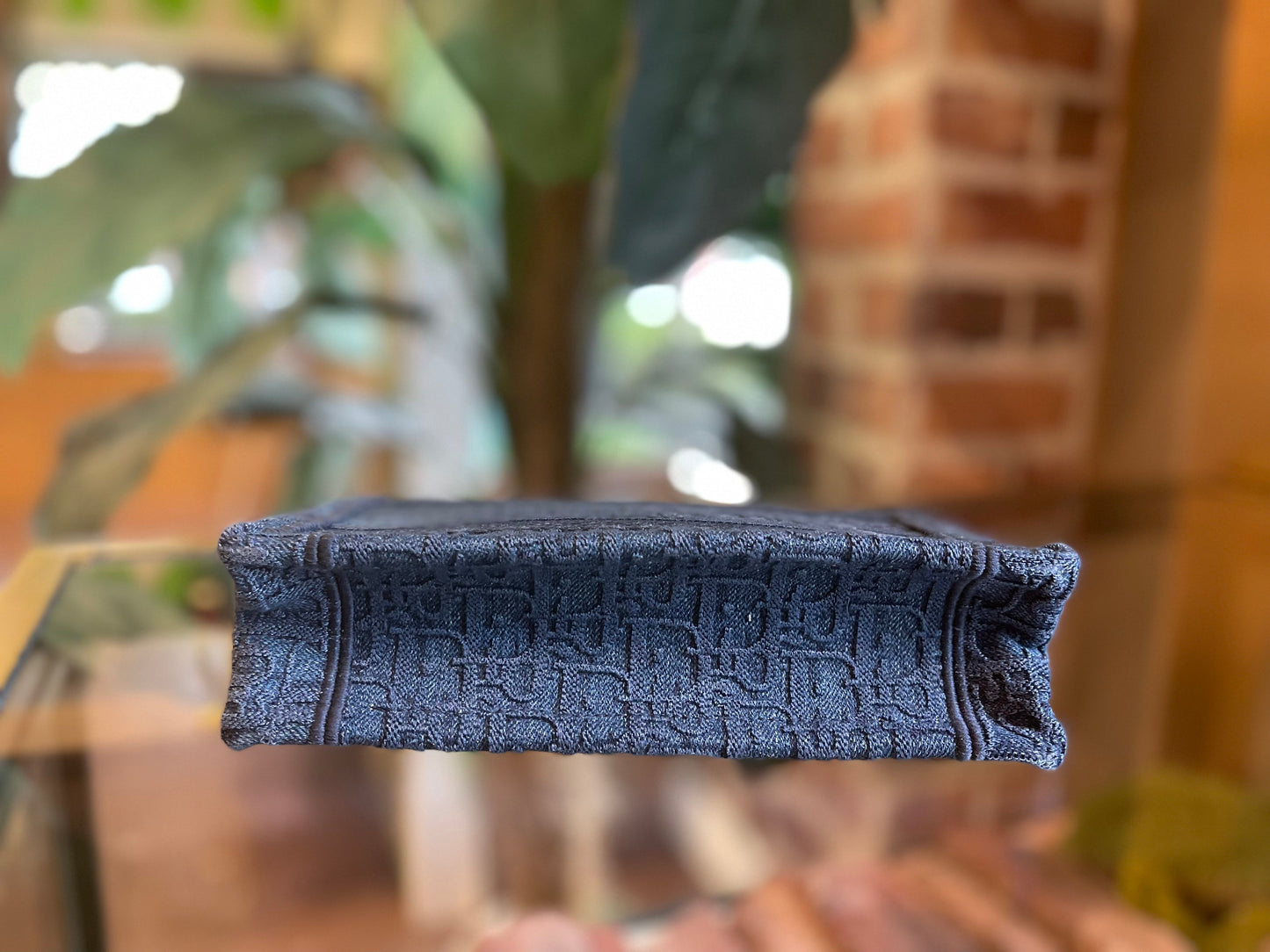 Dior Denim Mini Book Tote