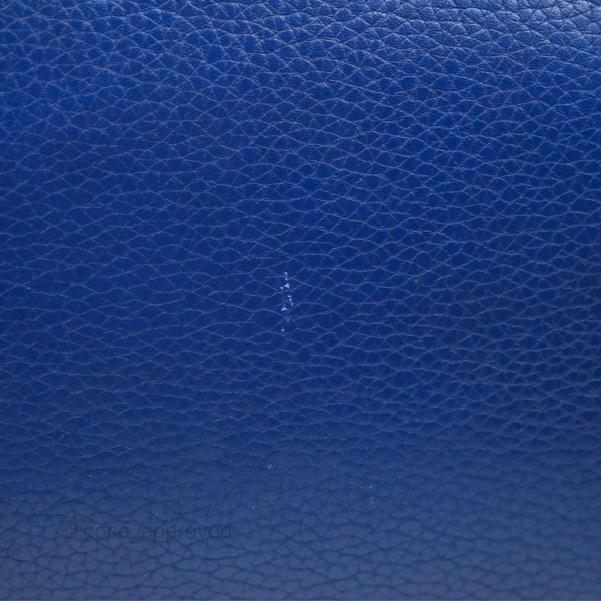 Celine Small Sleek Trapeze Blue Calfskin