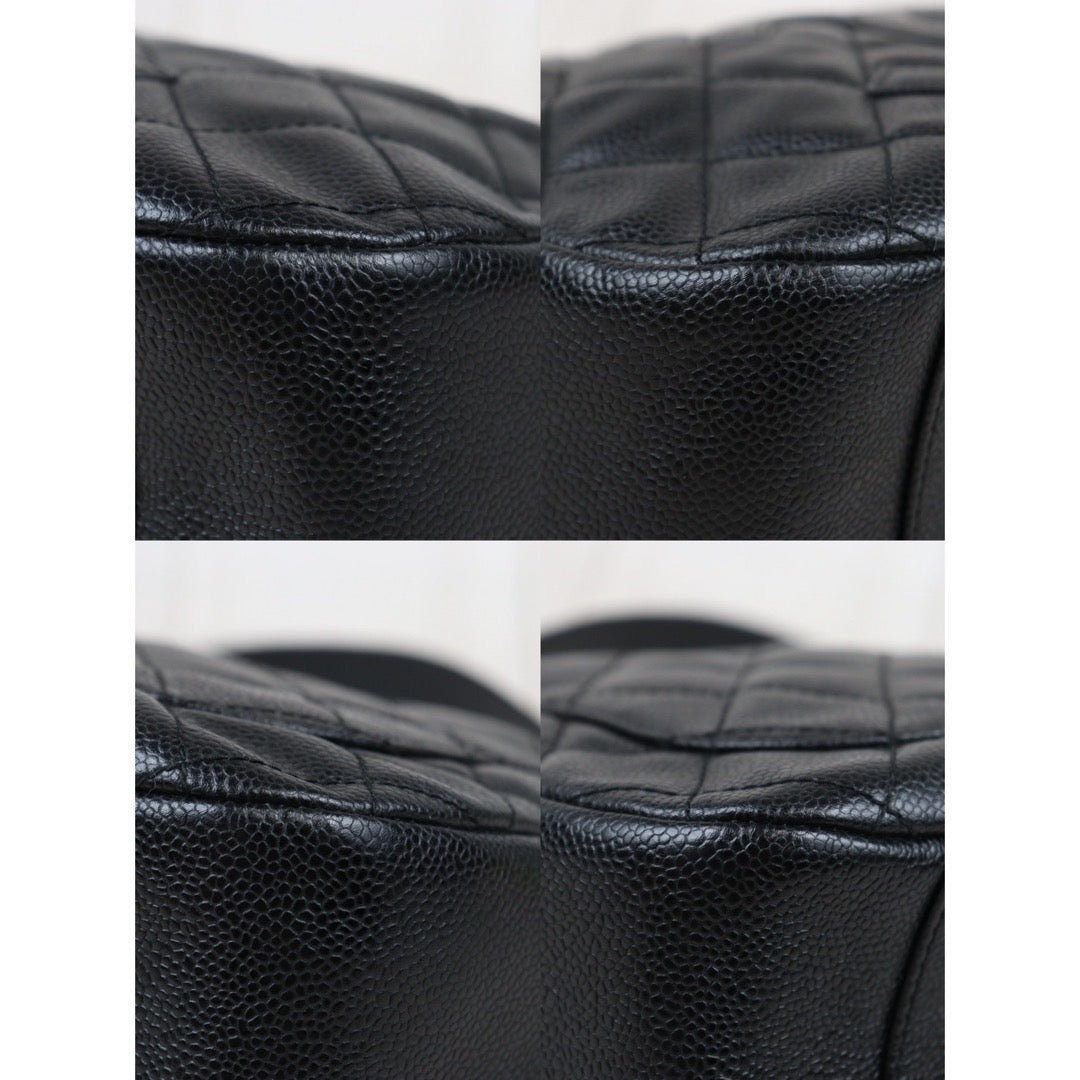 Rank AB ｜ CHANEL Half Moon Shoulder Bag Black Made In 2002-2003Year  ｜VT24071806