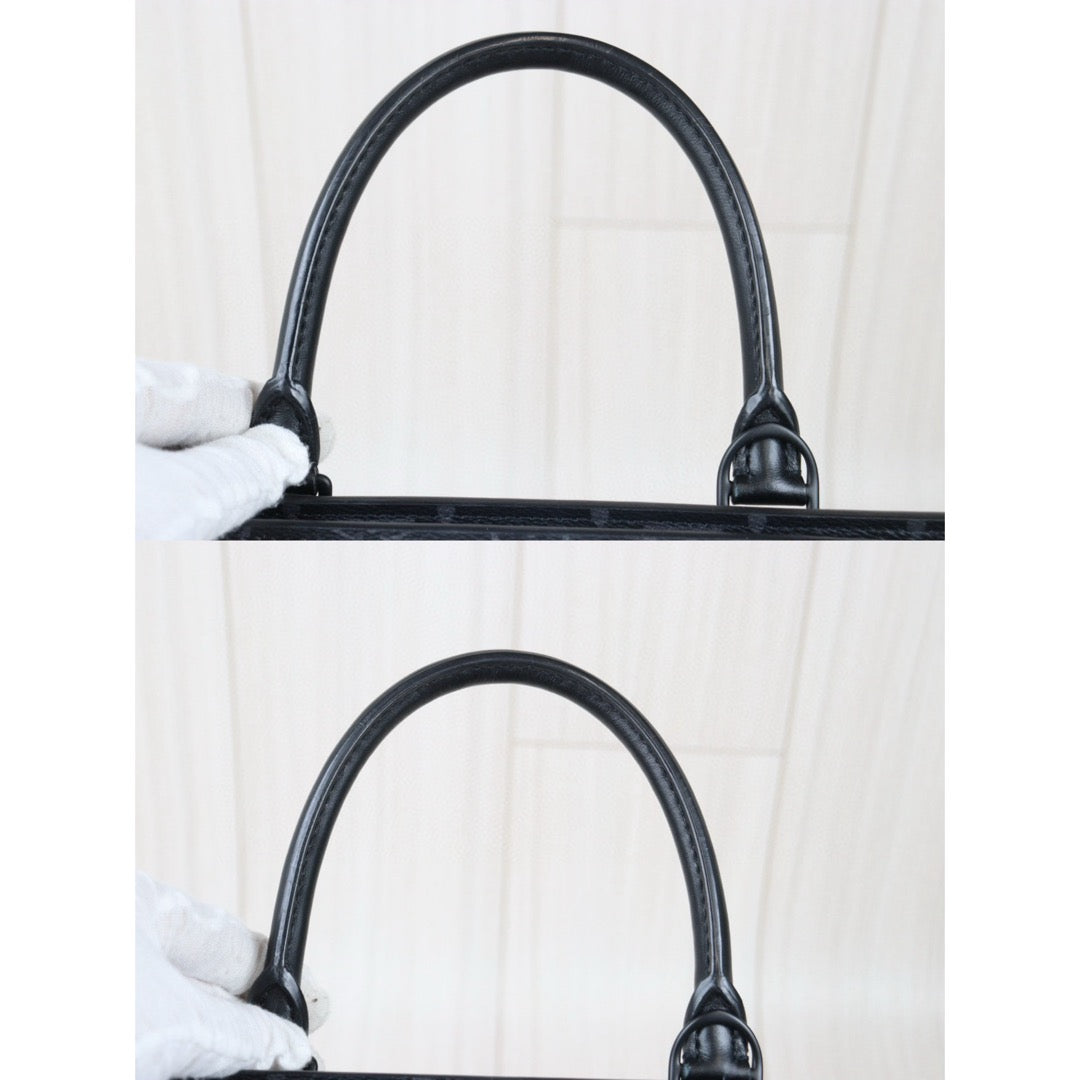 Rank AB｜ LV Monogram Eclipse Suckpura Horizontal Zip Business Bag Black｜Y24080204